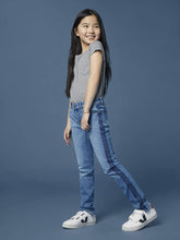 Chloe Skinny Jean in Thunder Stripe - Smgarment's