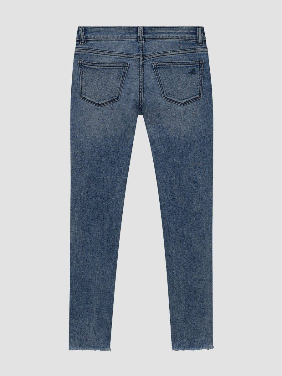 Chloe Skinny Jean in Thunder Stripe - Smgarment's