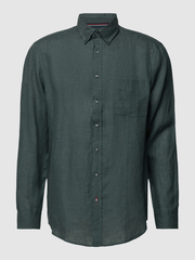 CHRISTIAN BERG Regular fit linen shirt - Smgarment's