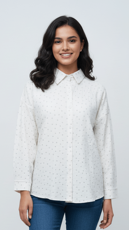 CHUANGXIJIDI SMALL FLOWERS PRINT SHIRT - Smgarment's