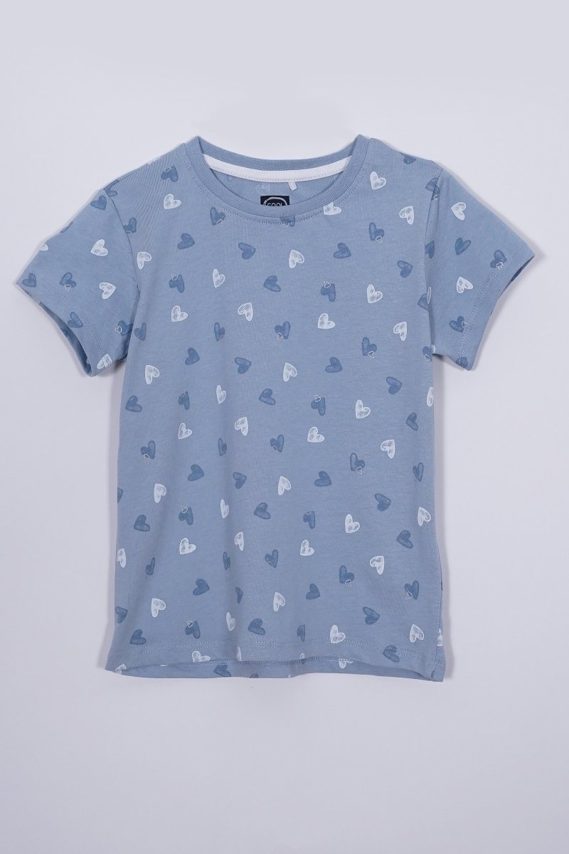COOL CLUB BABY HEART PRINTED TEE - Smgarment's