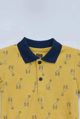 COOL CLUB BOYS PRINTED POLO - Smgarment's