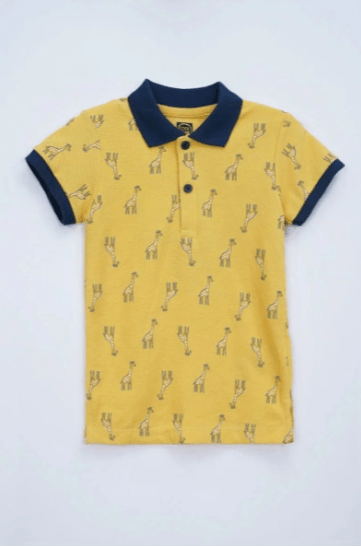 COOL CLUB BOYS PRINTED POLO - Smgarment's