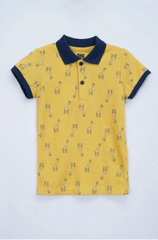 COOL CLUB BOYS PRINTED POLO - Smgarment's