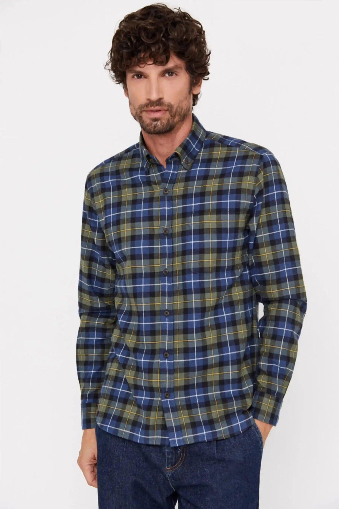 CORTEFIEL Checked flannel shirt - SMgarment's