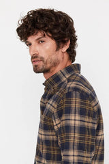 CORTEFIEL Checkered flannel shirt - SMgarment's