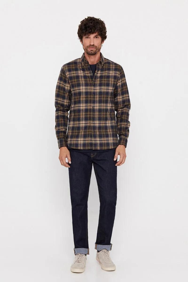 CORTEFIEL Checkered flannel shirt - SMgarment's