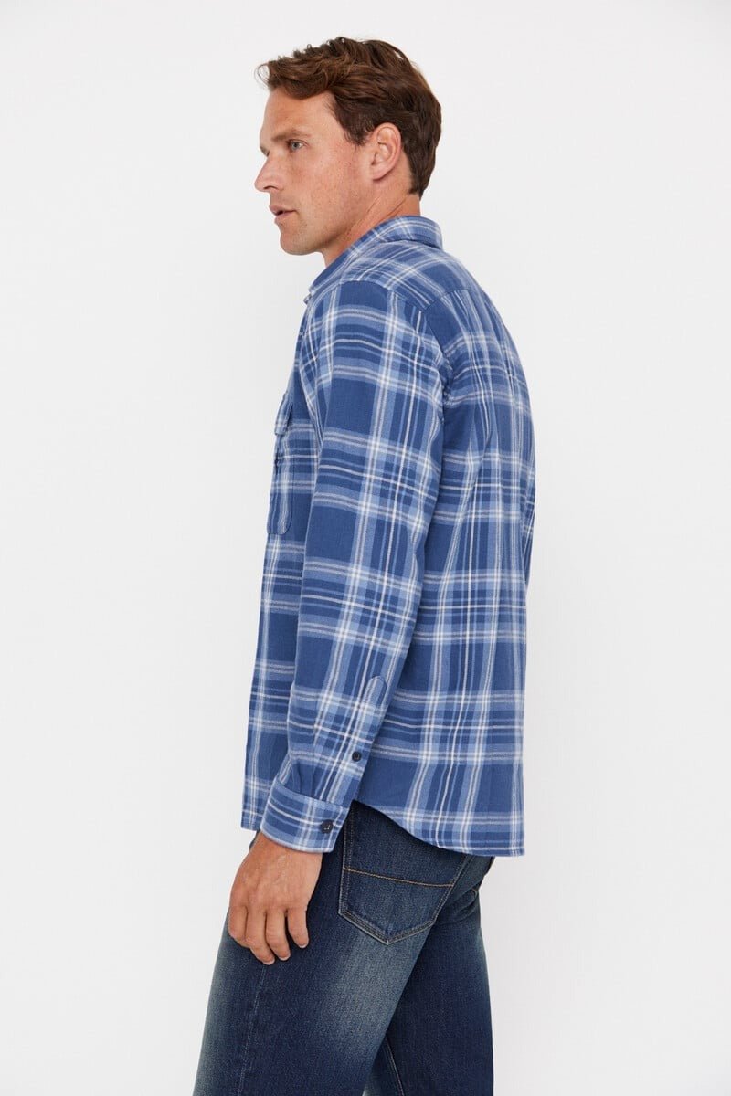 CORTEFIEL Checkered Over Size Shirt - Smgarment's
