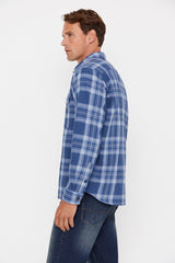 CORTEFIEL Checkered Over Size Shirt - Smgarment's