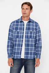 CORTEFIEL Checkered Over Size Shirt - Smgarment's
