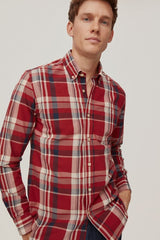 CORTEFIEL Easy - Iron Plaid Shirt - Smgarment's