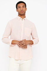 CORTEFIEL Striped Flame Fabric Shirt - Smgarment's