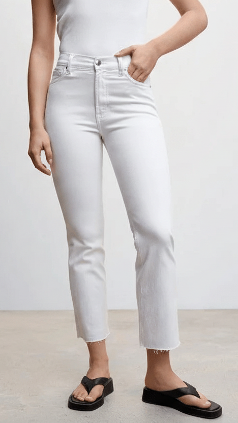 Crop flared jeans - Smgarment's