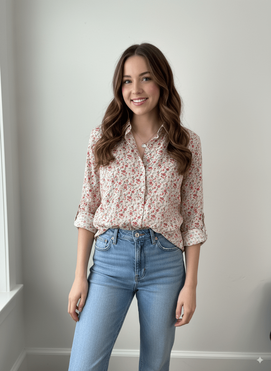 CYNTHIA ROWLEY 100% LINEN SHIRT - Smgarment's