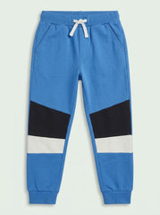 Boys' Colorblock Joggers | Blue & Black Kids Sweatpants