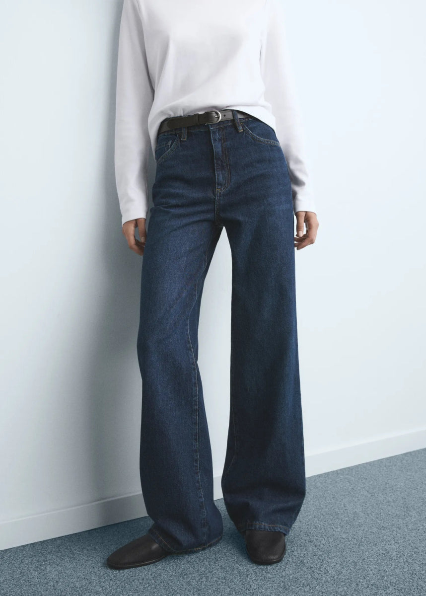 Danila wide leg high - rise jeans - Smgarment's