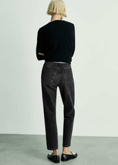 Women Mom High-rise Jeans