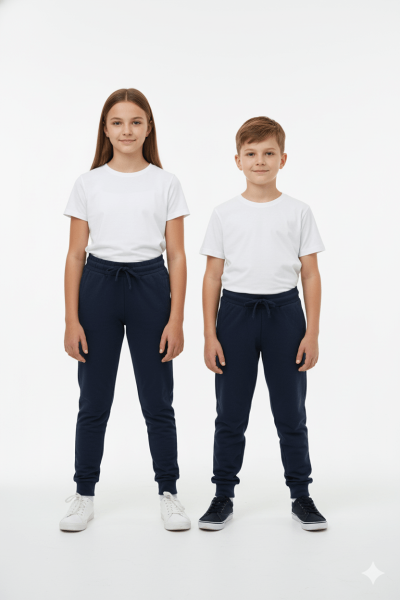 DESTINATION KIDS BASIC BLUE TROUSER - Smgarment's