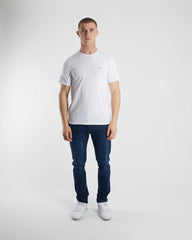 DIESEL Basic Caden O Neck Tee Optic White - Smgarment's