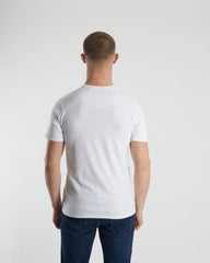 DIESEL Basic Caden O Neck Tee Optic White - Smgarment's
