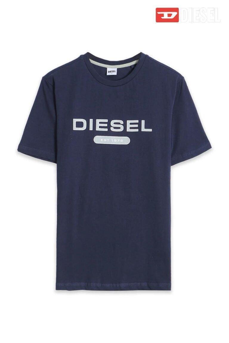 DIESEL GRAPHIC TEE - NAVY - Smgarment's