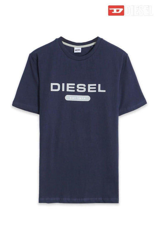 DIESEL GRAPHIC TEE - NAVY - Smgarment's