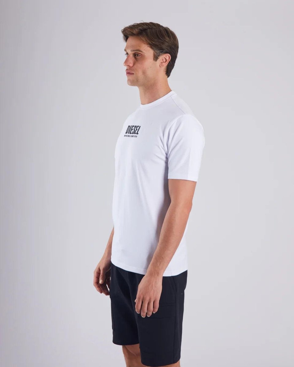 DIESEL HARRIS TEE OPTIC WHITE - Smgarment's