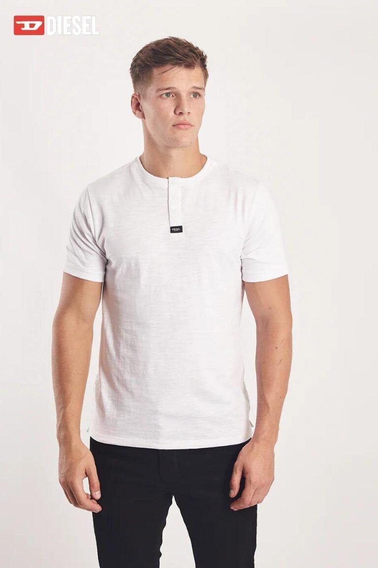 DIESEL JEREZ TEE DOVE WHITE - SMgarment's