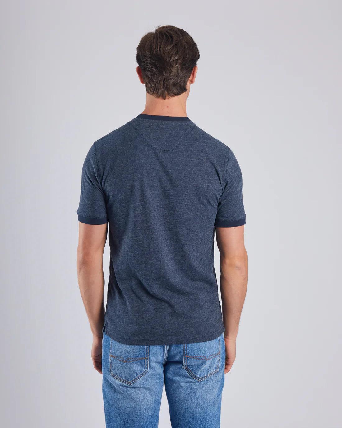 DIESEL JEREZ TEE VINTAGE NAVY - SMgarment's