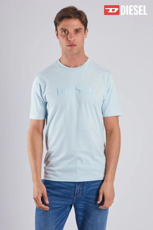 DIESEL PEARSON TEE BAYAMO BLUE - SMgarment's