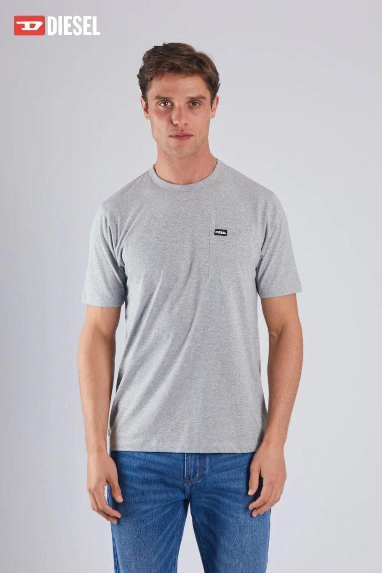 DIESEL PIERRE TEE GRAY MARL - Smgarment's