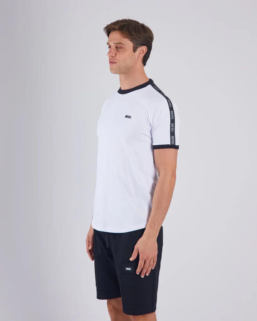DIESEL TEE OPTIC WHITE - Smgarment's