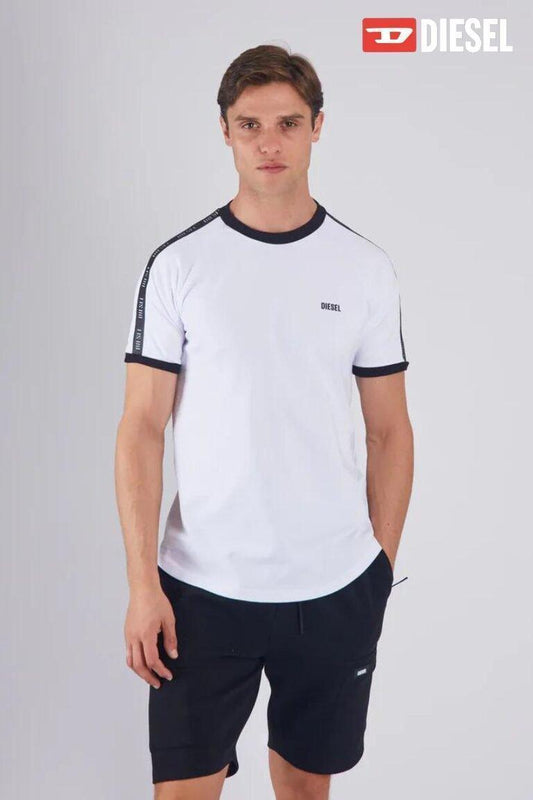 DIESEL TEE OPTIC WHITE - Smgarment's