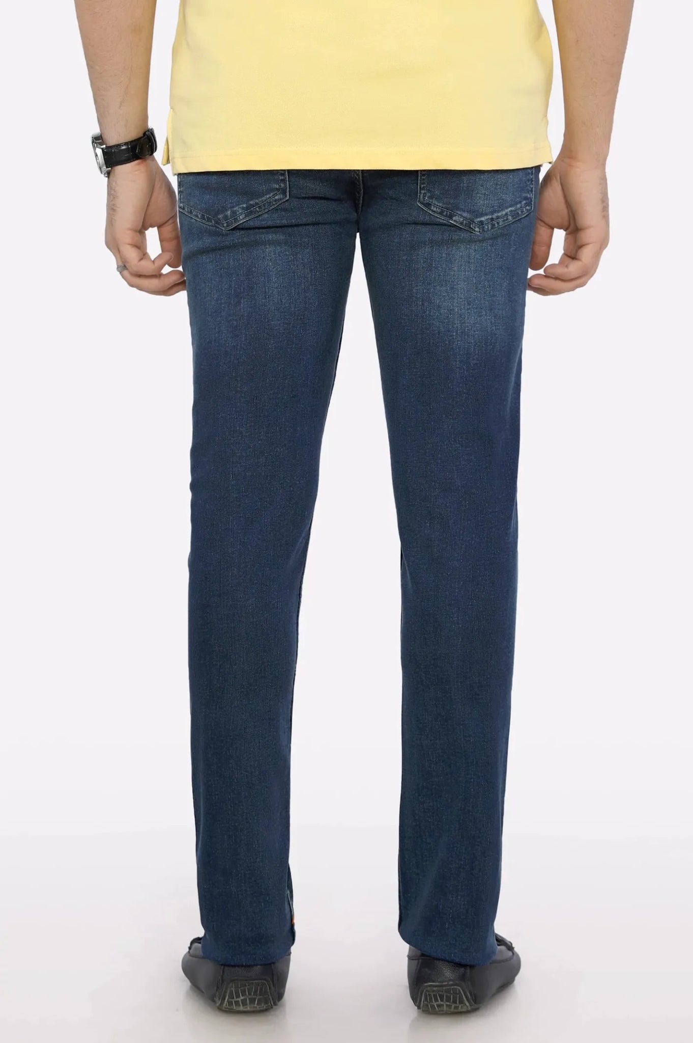 DINERS Medium Blue Slim Fit Jeans - SMgarment's