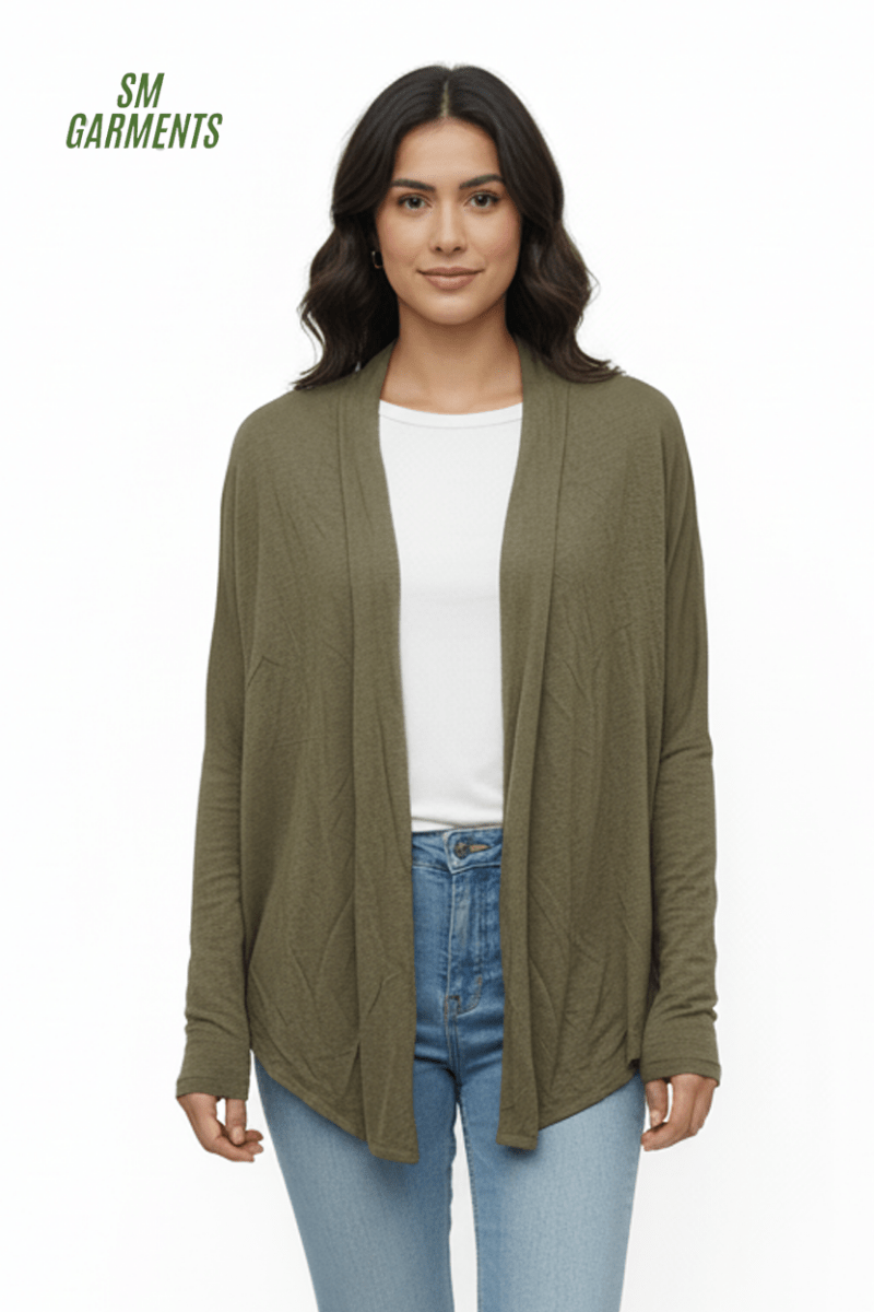 DIVIDED WOMENS PLAIN SHRUG - Smgarment's