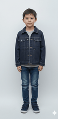 DL BOYS MANNING DOUBLE POCKET DENIM JACKET - Smgarment's