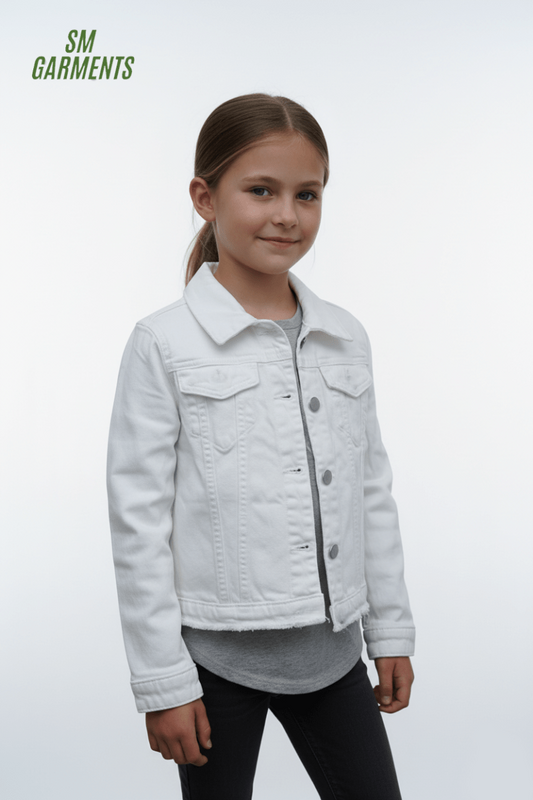 DL GIRLS WHITE JACKET