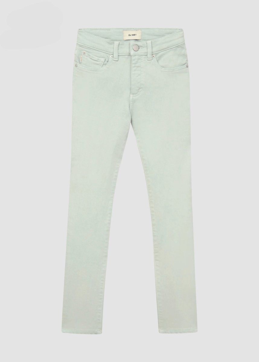 DL1961 Brady Slim Chino Pale Aqua - Smgarment's