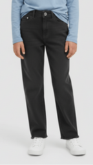 DL1961 Emie Straight High Rise Black Jeans - Smgarment's