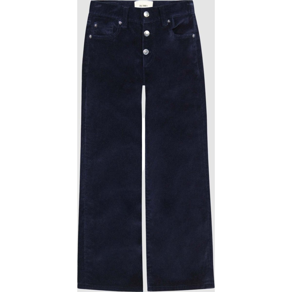 DL1961 GIRLS Lily Wide Leg, Marine Velvet Jeans - Smgarment's