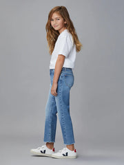 DL1961 Ultimate Emie Straight High Rise Glacier Jeans - Smgarment's