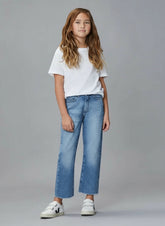 DL1961 Ultimate Emie Straight High Rise Glacier Jeans - Smgarment's