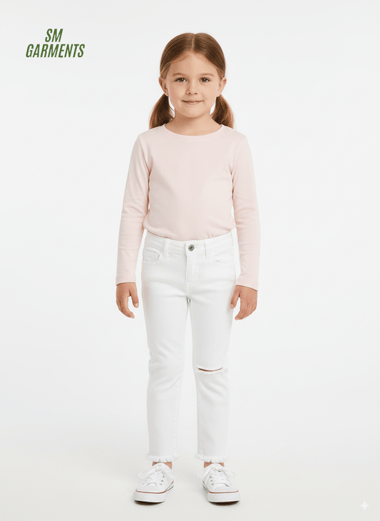 DL1961 White Chloe Jeans - Smgarment's