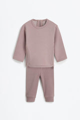 LEFTIES Girls Ribbed sweatshirt and leggings