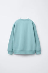 ZR GIRLS Set of sweatshirt with lettering and leggings Flare