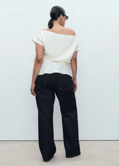 Danila wide leg high-rise jeans