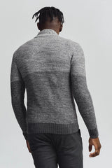 QR OAKRIDGE Mens Quarter Neck Sweater