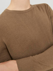 JACK&JONES Plain Knitted Pullover - SMgarment's