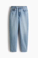 H&M WOMENS MOM FIT HIGH WAIST JEANS