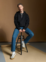 SINSAY MENS BLACK HOODIE